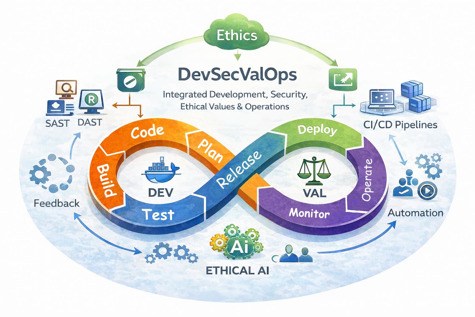 Ethical values in the development process