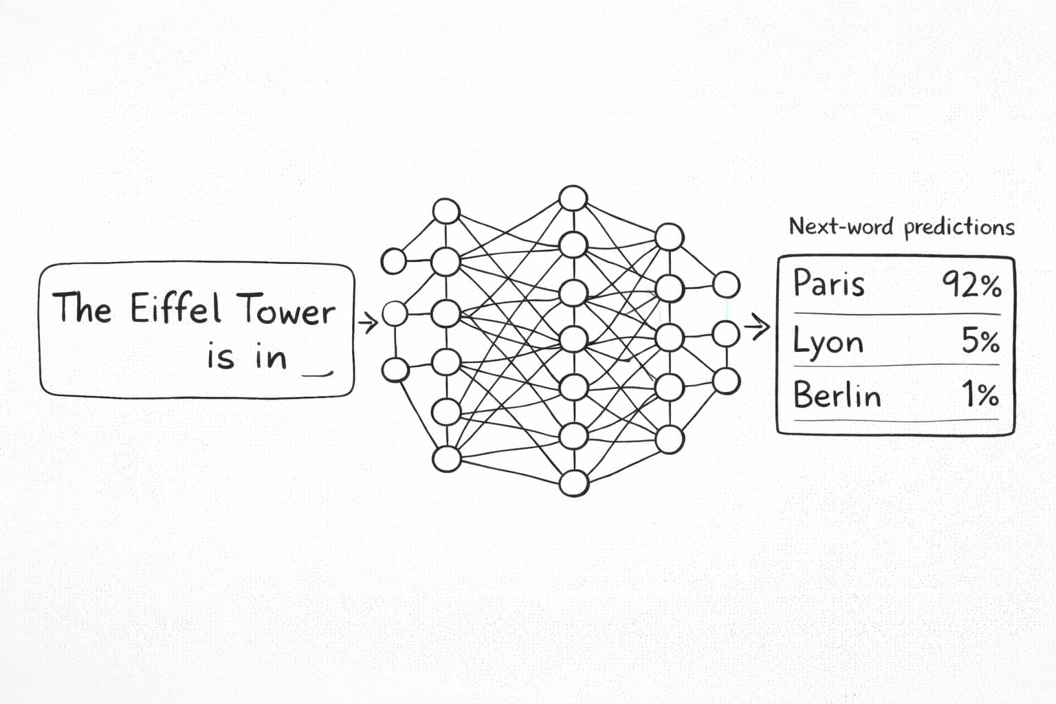 AI systems as probabilistic machines
